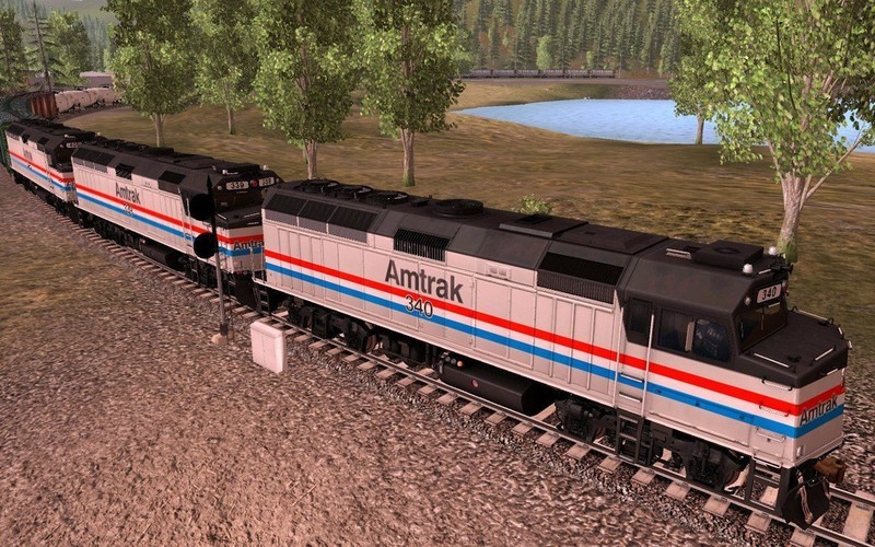Trainz Railroad Simulator 2022: Amtrak F40PH