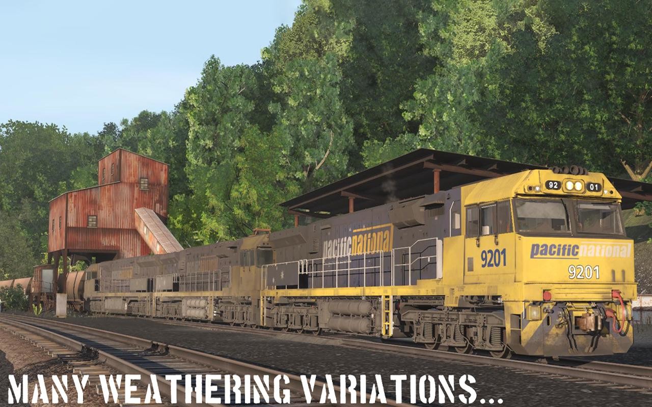 Trainz Railroad Simulator 2022: Pacific National 92 and 93 Class Locomotives
