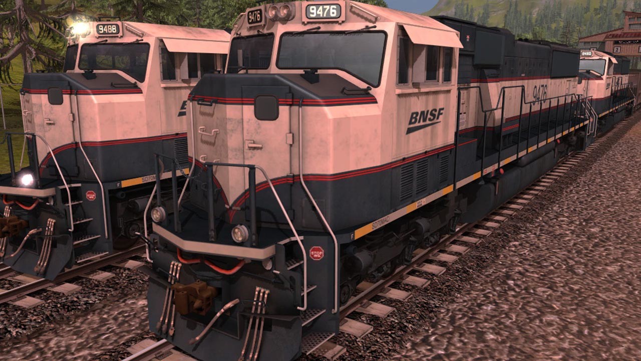 Trainz Railroad Simulator 2022: BNSF Railway EMD SD70MAC Executive Patch