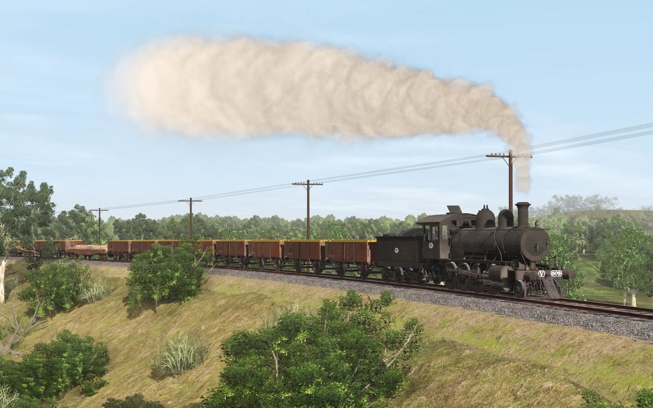 Trainz Railroad Simulator 2022: Victorian Railways V class FL Black