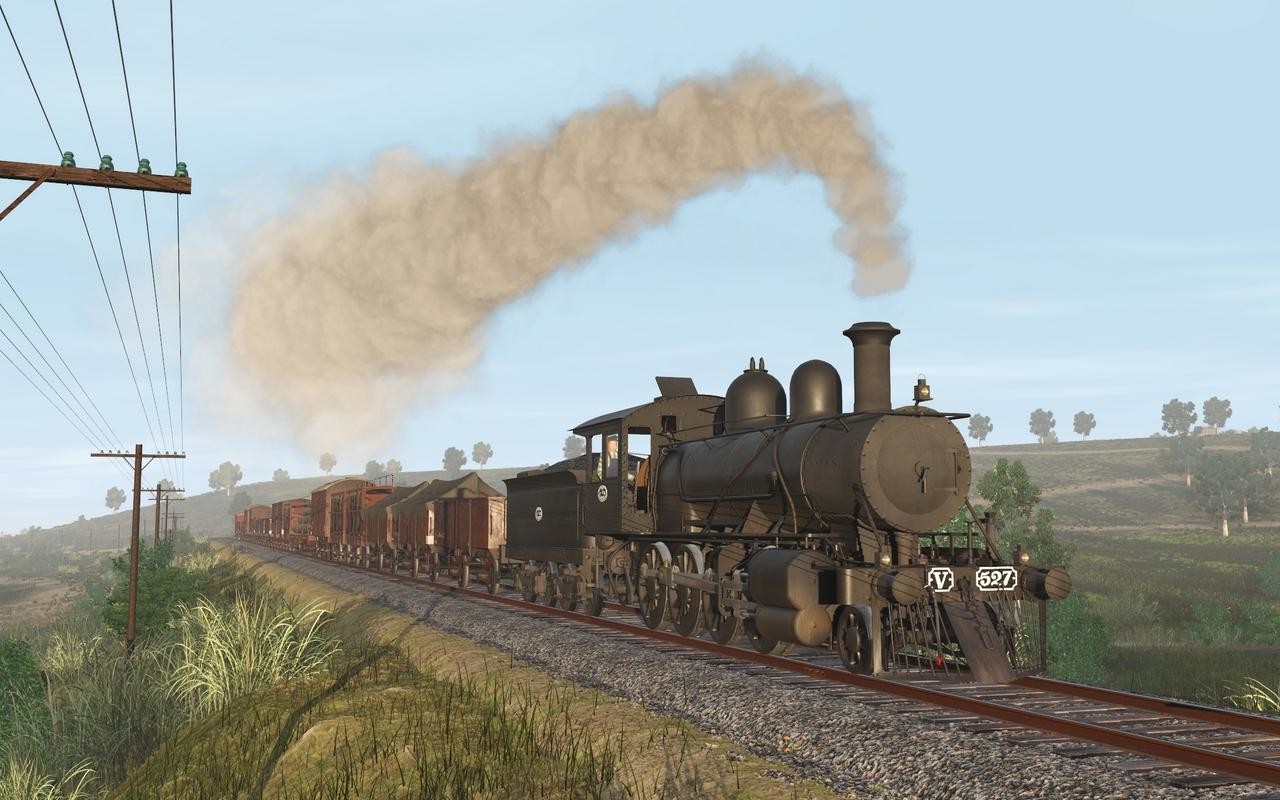 Trainz Railroad Simulator 2022: Victorian Railways V class FL Black