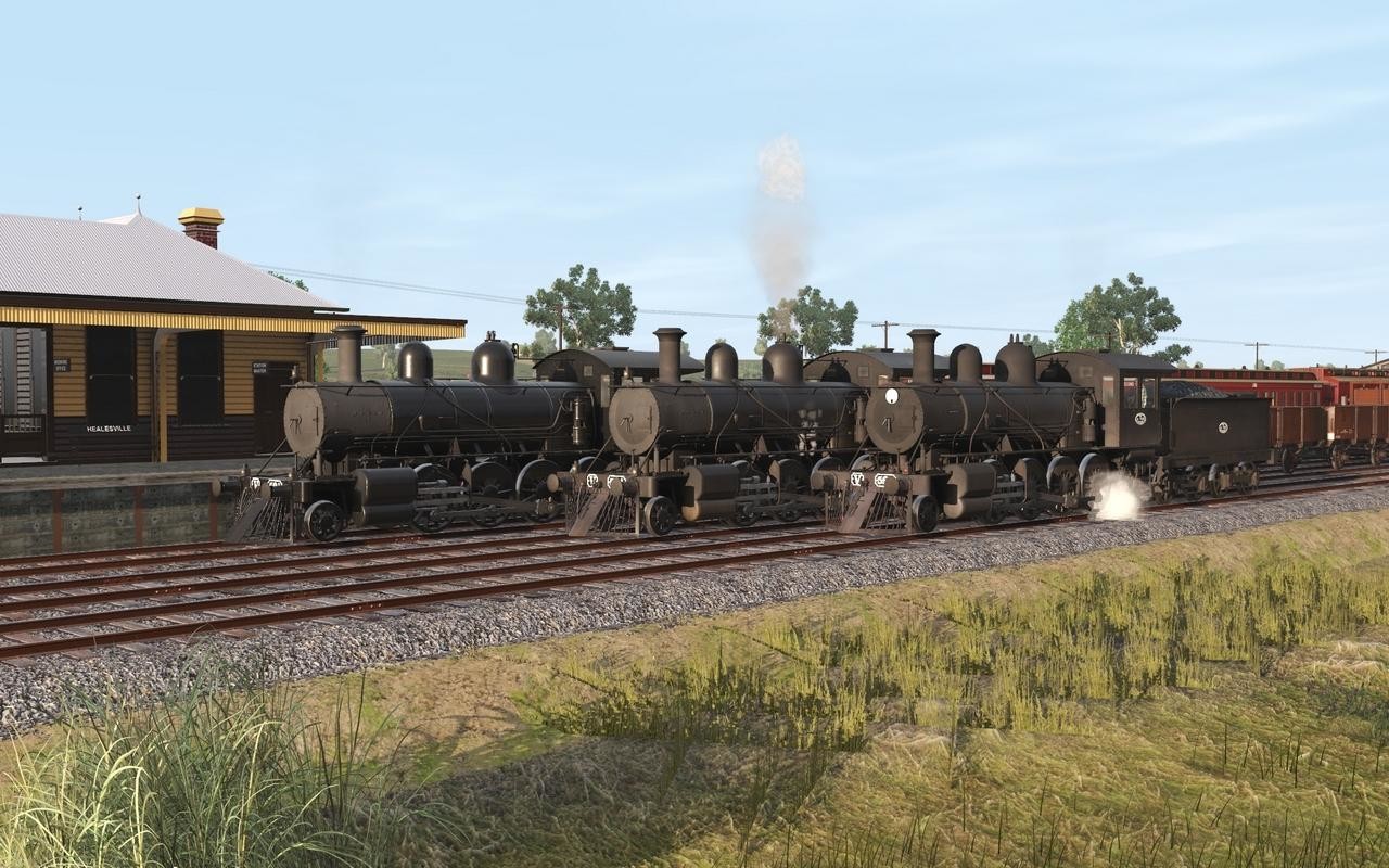 Trainz Railroad Simulator 2022: Victorian Railways V class FL Black