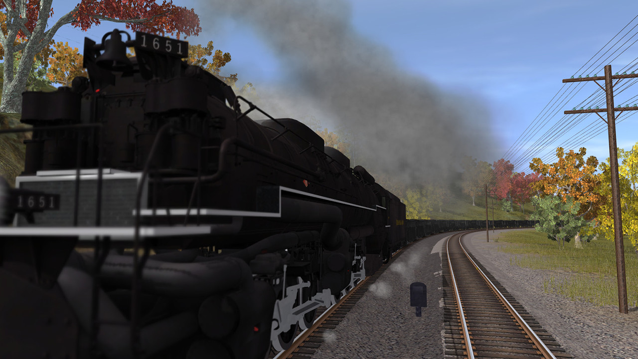 Trainz Railroad Simulator 2022: C&amp;O 2-6-6-6 H8 – New River Mining Coal Run