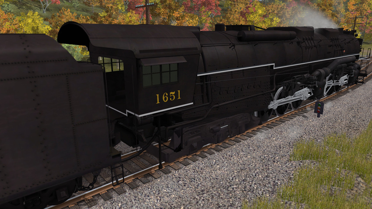 Trainz Railroad Simulator 2022: C&amp;O 2-6-6-6 H8 – New River Mining Coal Run