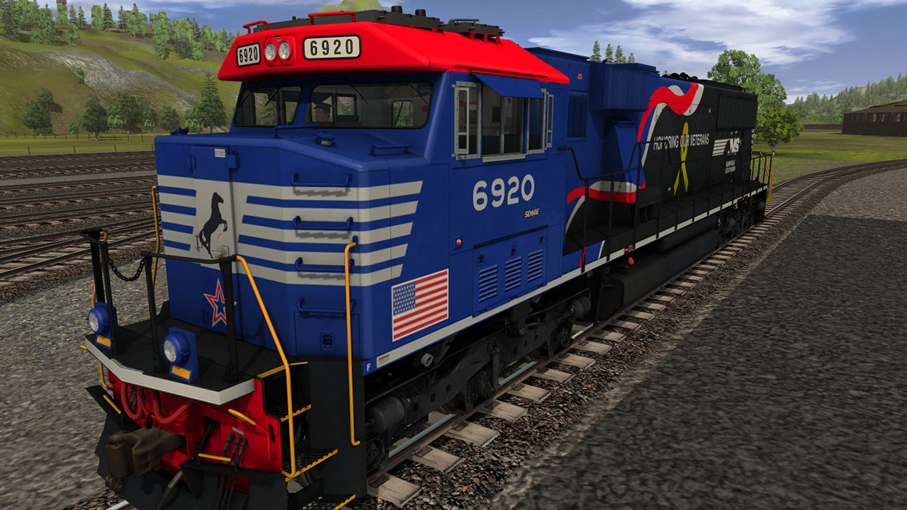 Trainz Railroad Simulator 2022: NS SD60E – 6920 Veterans Unit
