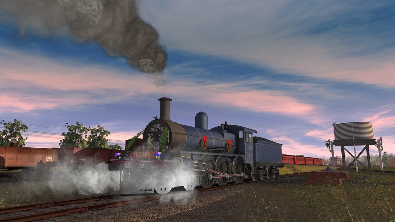 Trainz Railroad Simulator 2022: ZecRail 2017 Christmas Train