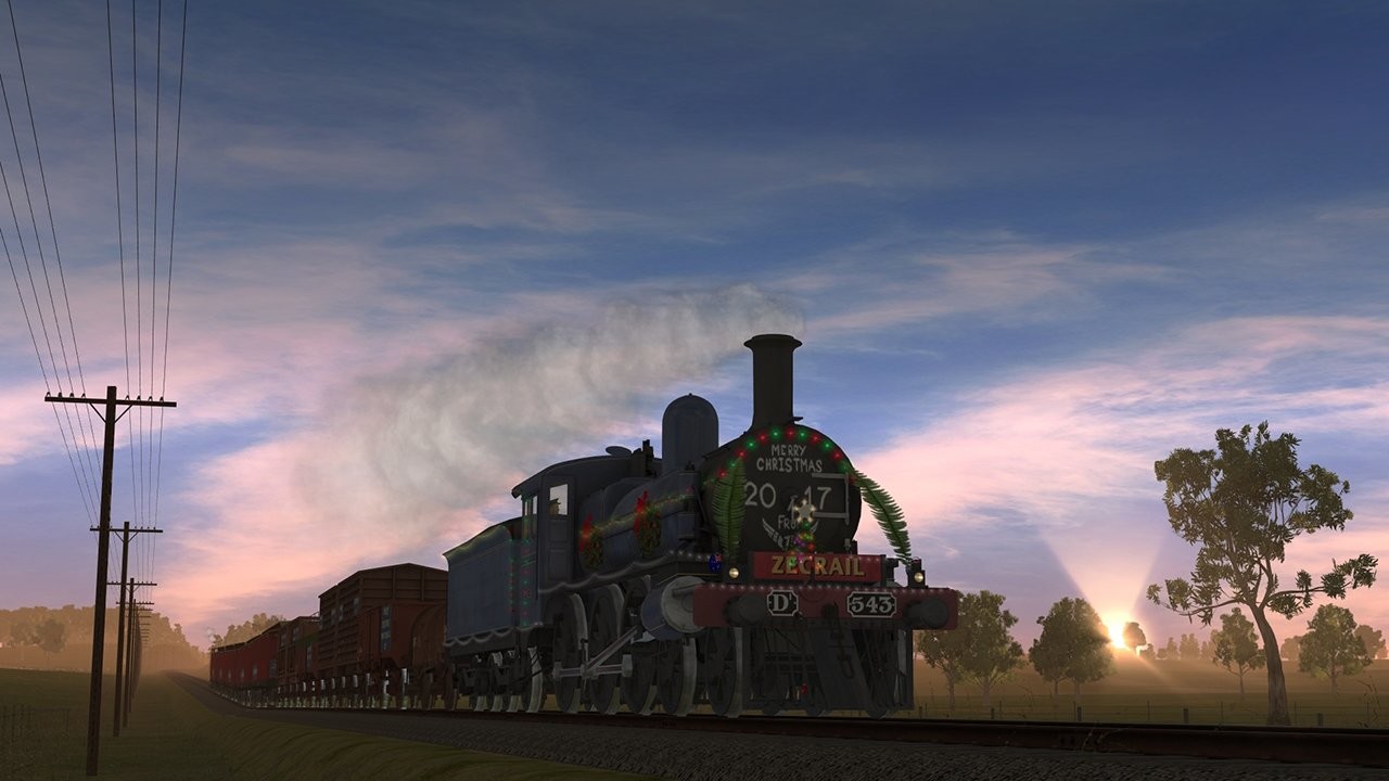 Trainz Railroad Simulator 2022: ZecRail 2017 Christmas Train
