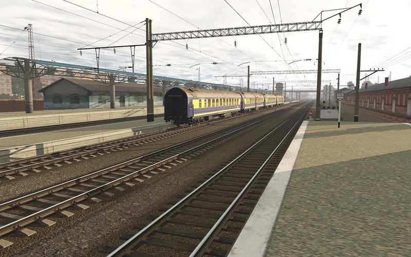 Trainz Railroad Simulator 2022: RZD-UZ-RIC Wagons Praha