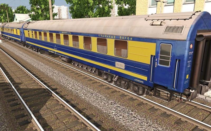 Trainz Railroad Simulator 2022: RZD-UZ-RIC Wagons Praha