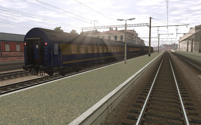 Trainz Railroad Simulator 2022: RZD-UZ-RIC Wagons Praha