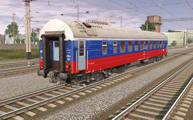 Trainz Railroad Simulator 2022: RZD-UZ-RIC Wagons Praha