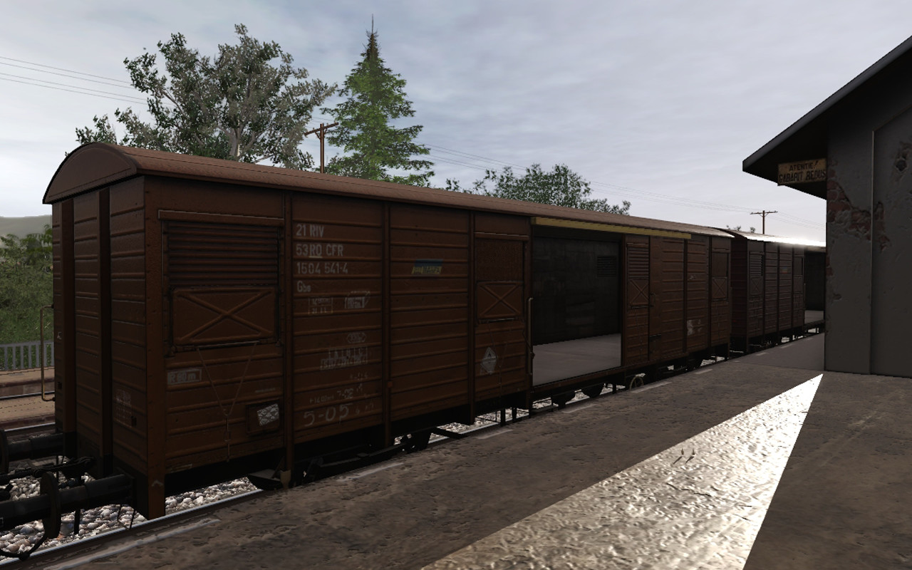 Trainz Plus: CFR Marfa Gbs/Gbgs freight car pack