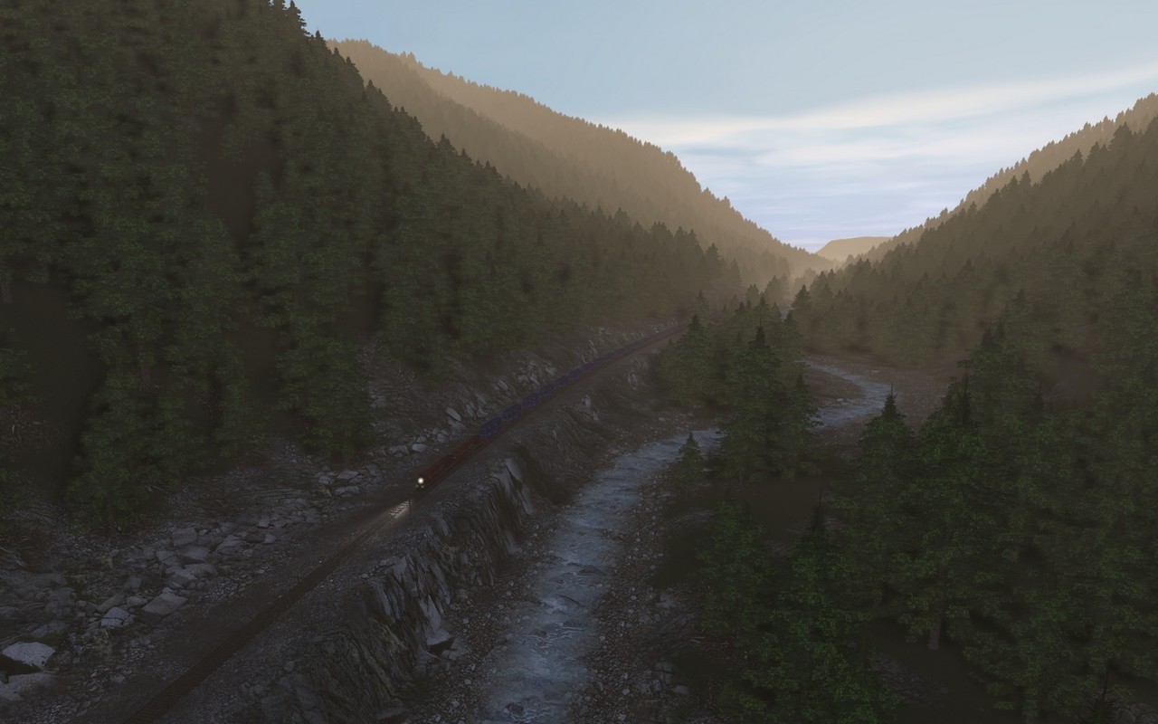 Trainz Plus: Canadian Rocky Mountains Viktor Lake to Ross Peak and Glacier