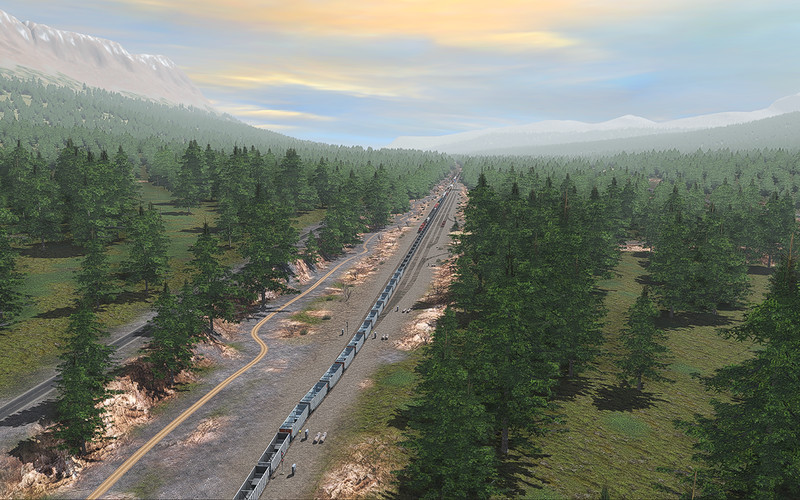 Trainz Plus: Canadian Rocky Mountains Ottertail to Castle Jct