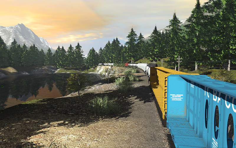 Trainz Plus: Canadian Rocky Mountains Ottertail to Castle Jct
