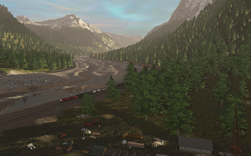 Trainz Plus: Canadian Rocky Mountains Ottertail to Castle Jct