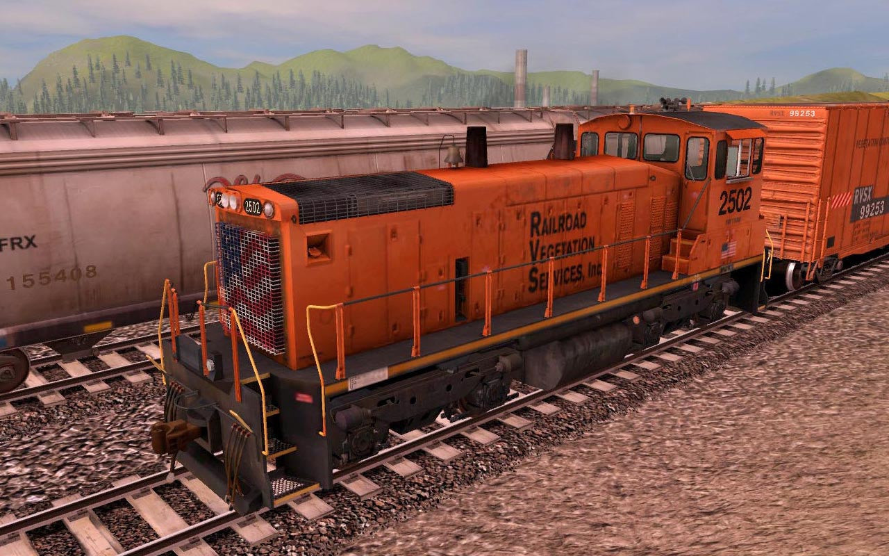 Trainz Plus: RVSX Vegetation Control Train
