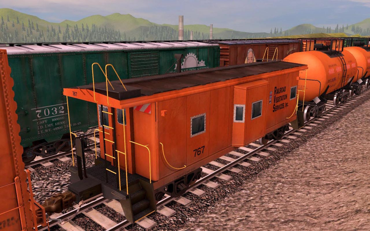 Trainz Plus: RVSX Vegetation Control Train