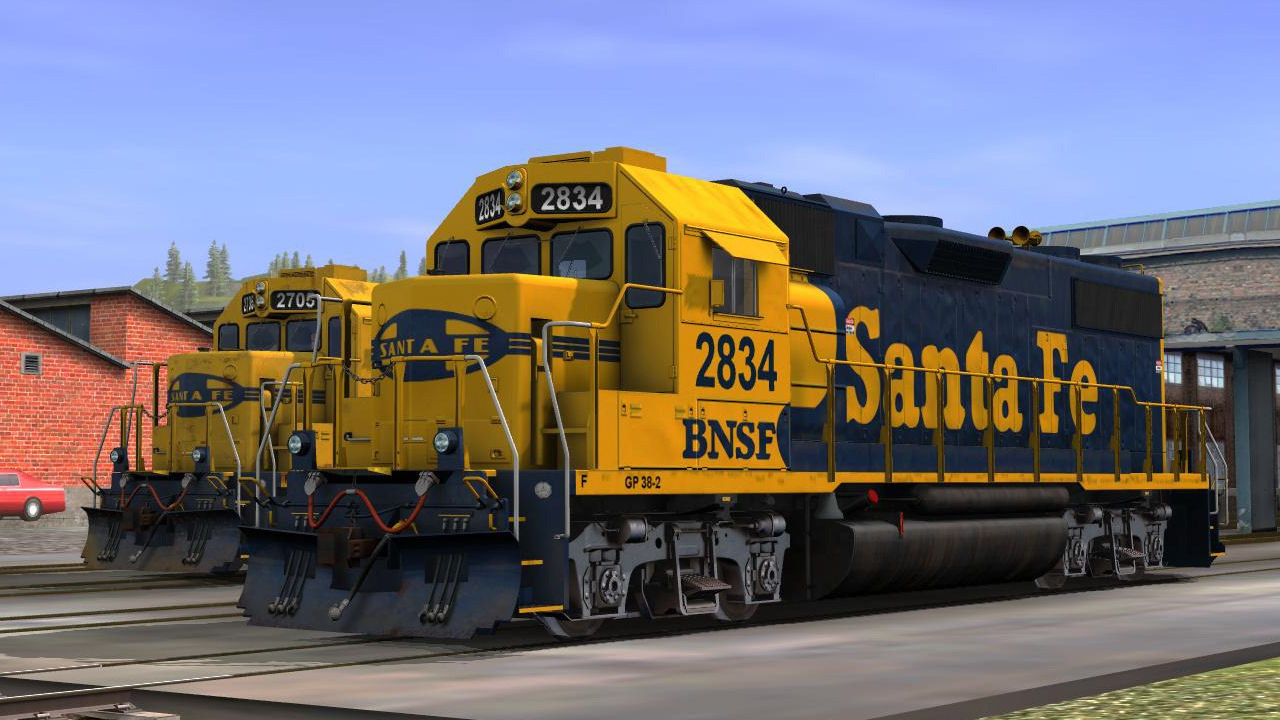 Trainz Plus: ATSF GP38-2 Santa FE