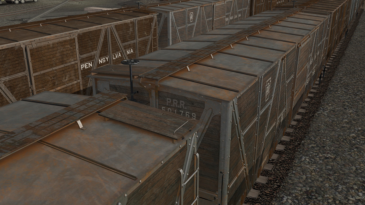 Trainz Plus: PRR X23 Boxcar