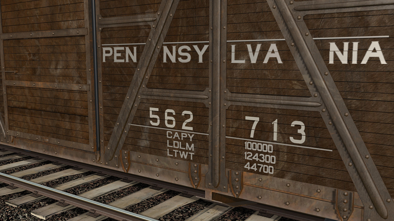 Trainz Plus: PRR X23 Boxcar