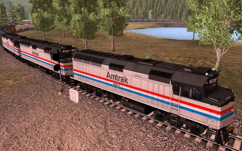 Trainz Plus: Amtrak F40PH 2 pack