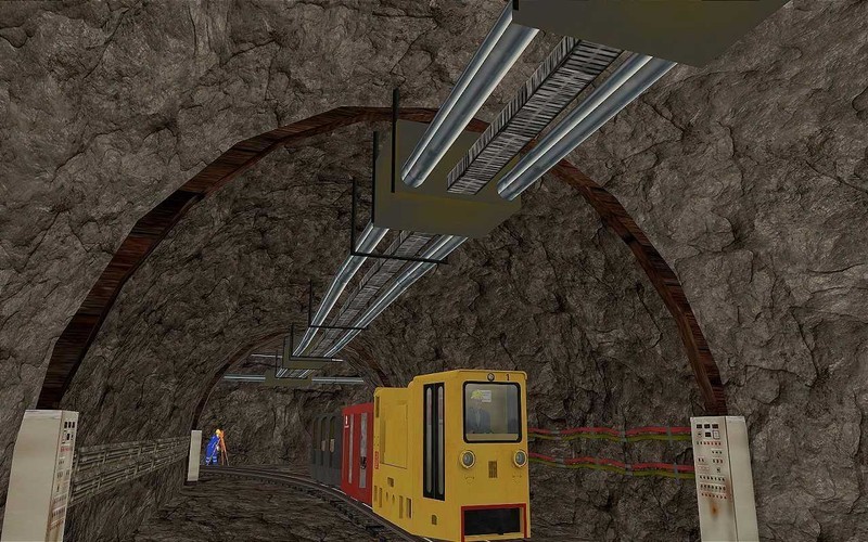 Trainz Plus: Mine &amp; Field railway