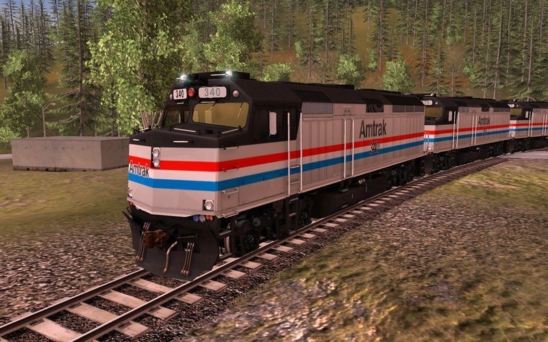 Trainz Plus: Amtrak F40PH 2 pack