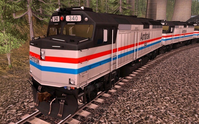 Trainz Plus: Amtrak F40PH 2 pack