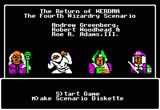 Wizardry: The Return of Werdna – The Fourth Scenario