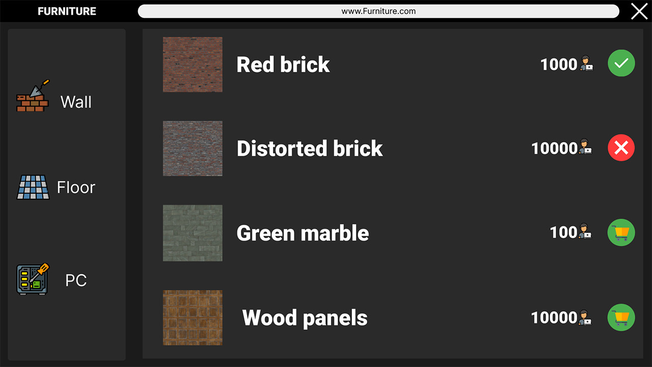 Hacker life simulator
