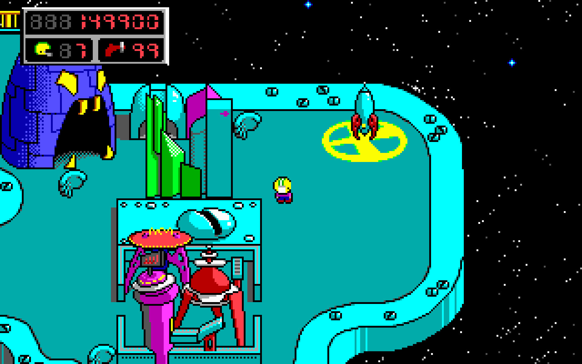 Commander Keen in Aliens Ate My Baby Sitter!