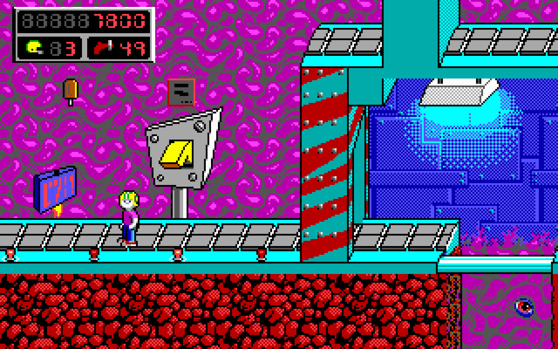 Commander Keen in Aliens Ate My Baby Sitter!