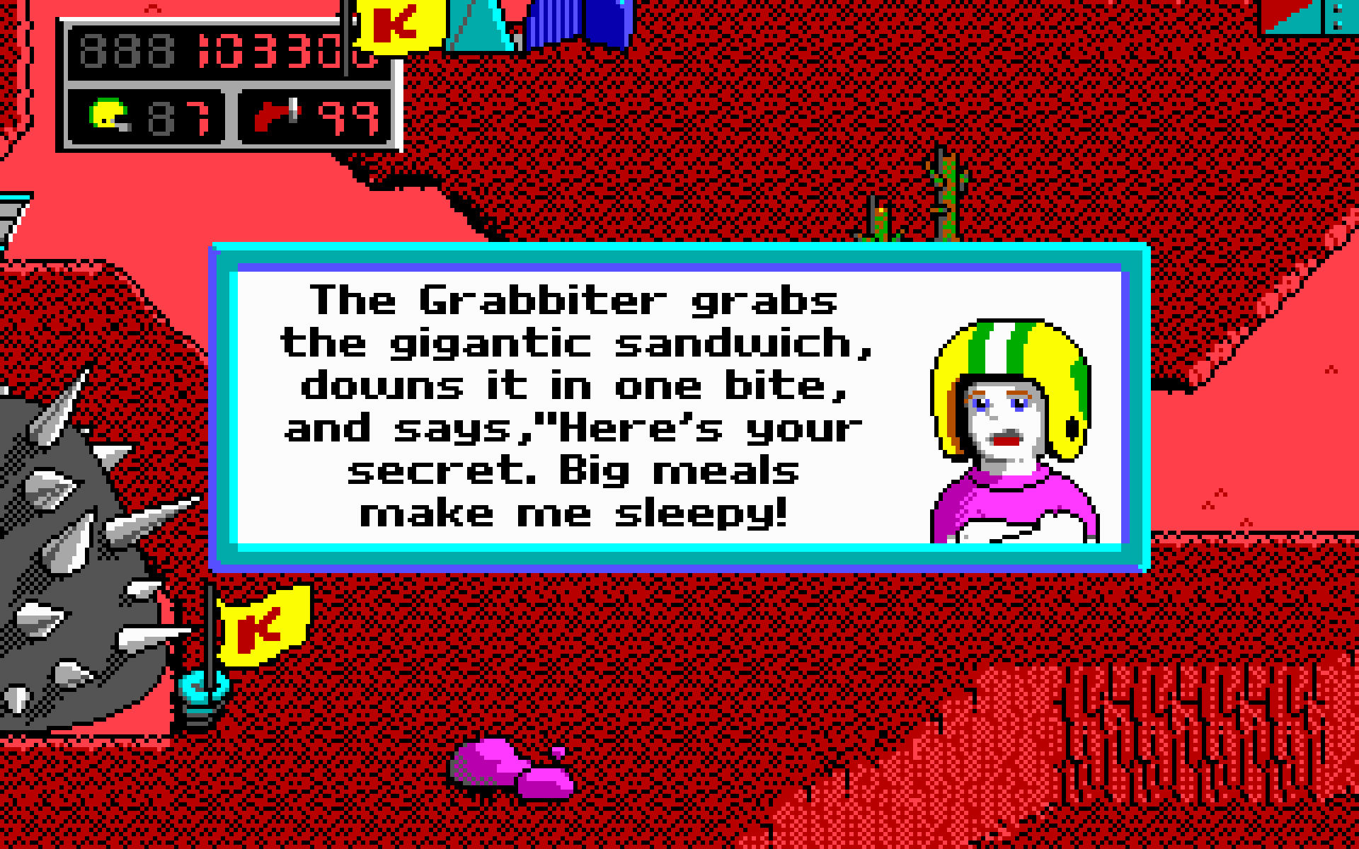 Commander Keen in Aliens Ate My Baby Sitter!