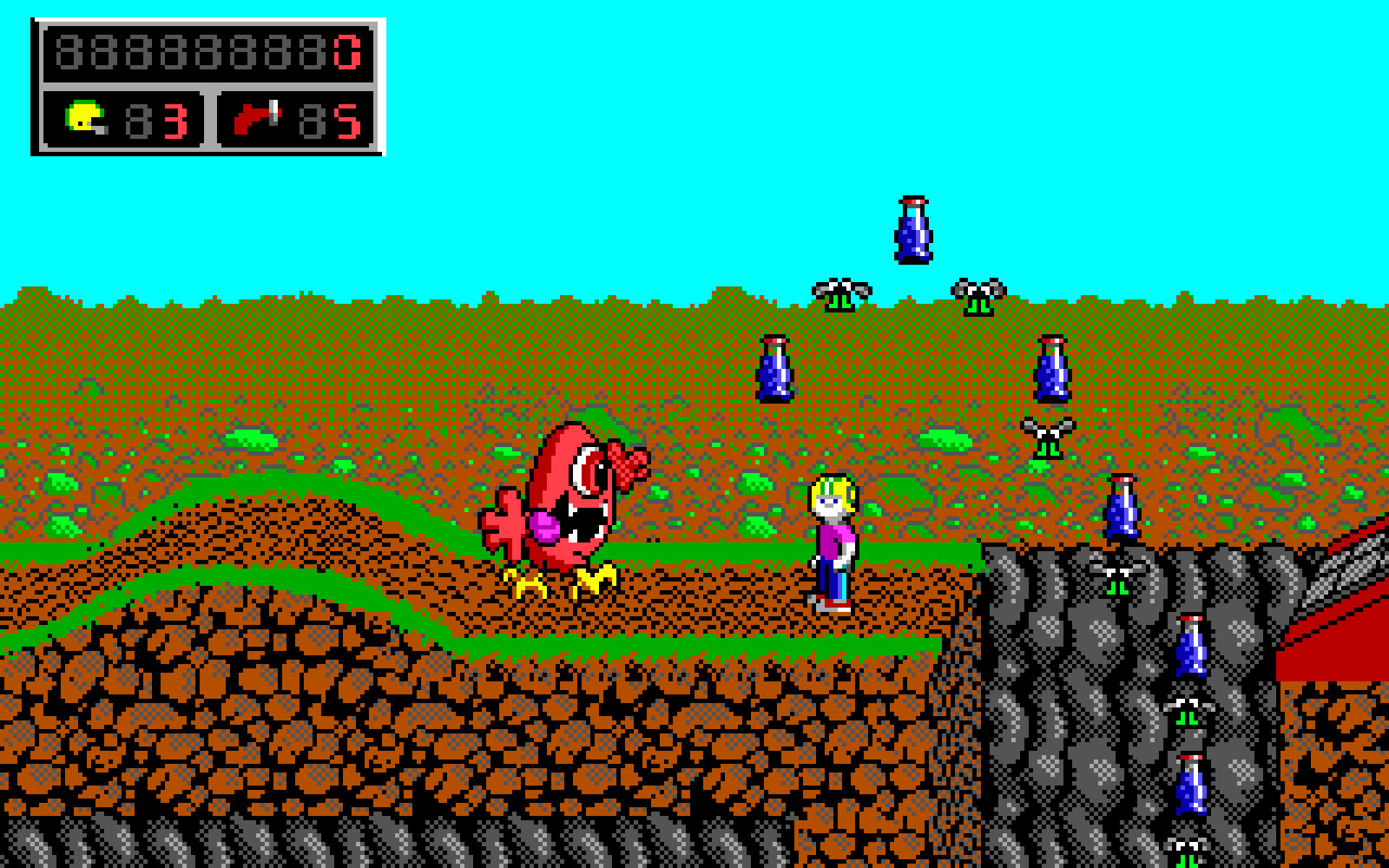 Commander Keen in Aliens Ate My Baby Sitter!