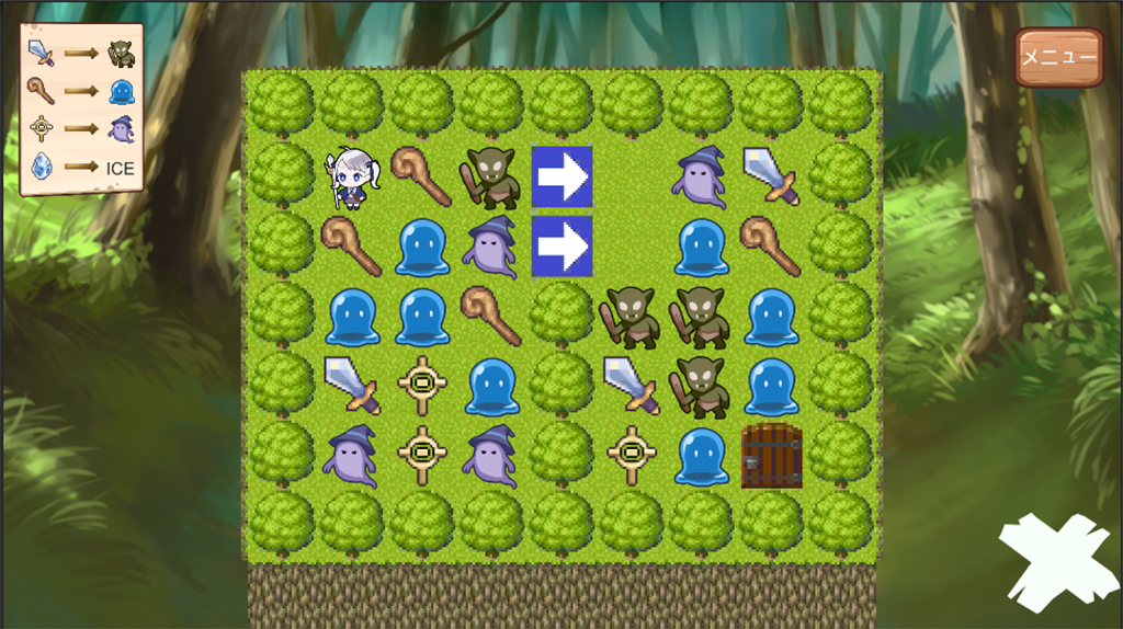 Wacha-wacha Puzzle: Neito to Norowareshi Shukufuku no Mori