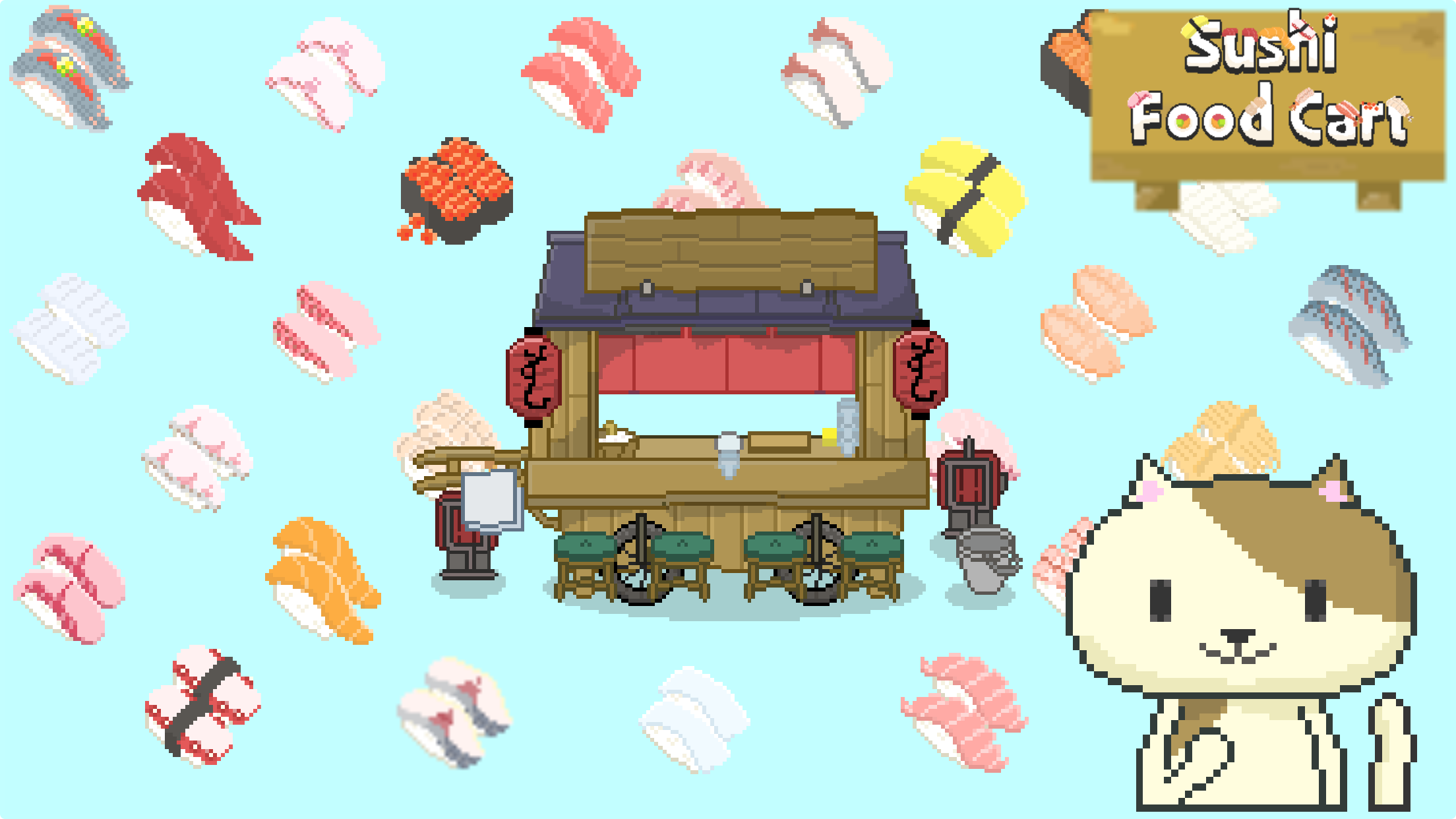 Sushi Food Cart