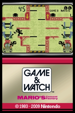 Game &amp; Watch Mario’s Cement Factory