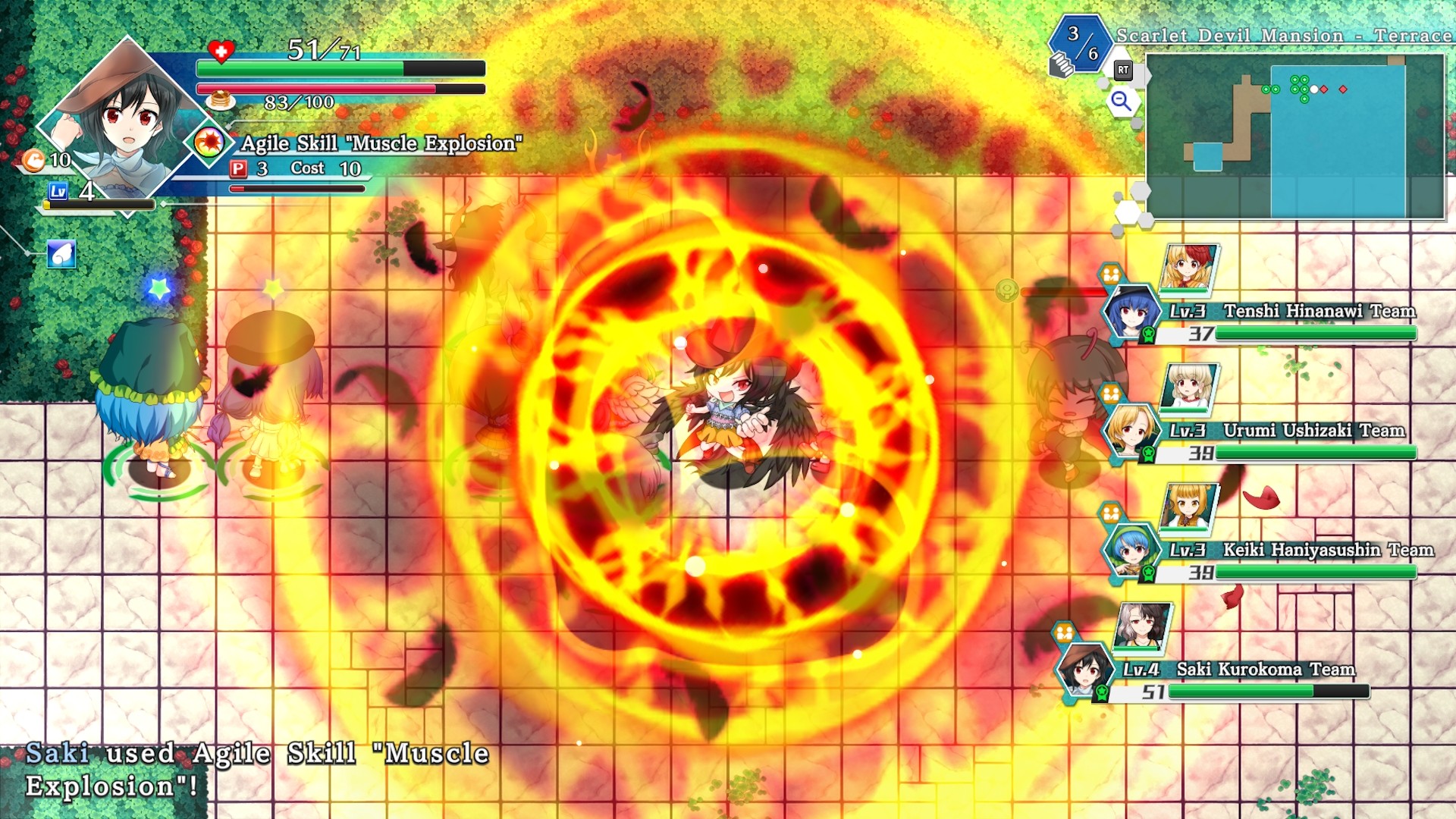 Touhou Genso Wanderer: Lotus Labyrinth R – Wily Beast and Weakest Creature Friends