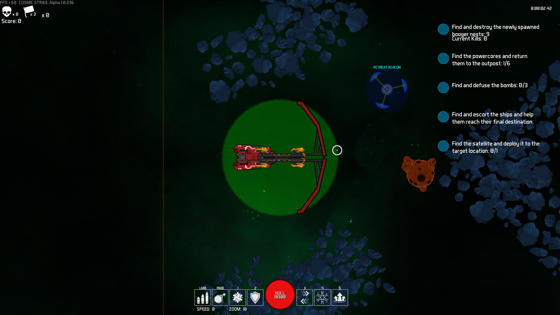 Cosmic Strike: The Last Sub Sector