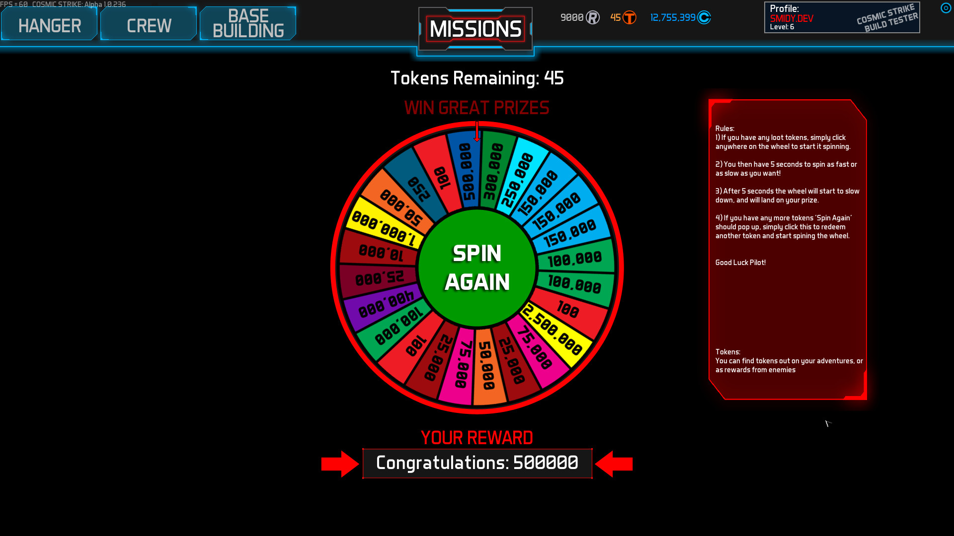 Cosmic Strike: The Last Sub Sector