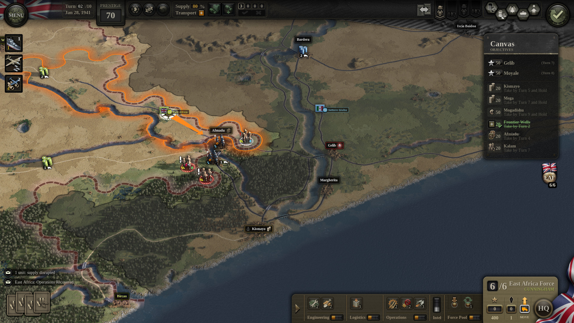 Unity of Command II: Desert Rats