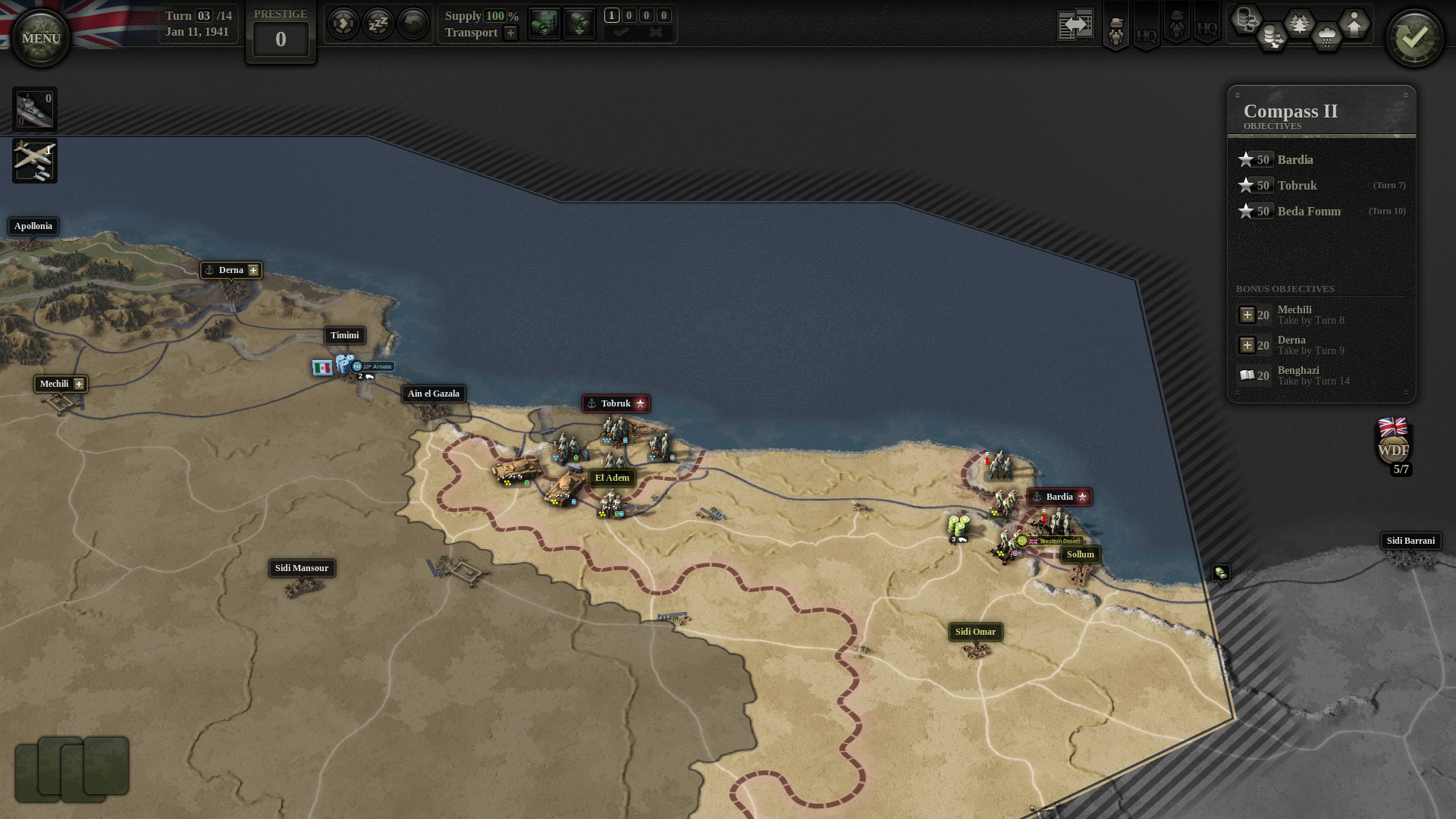 Unity of Command II: Desert Rats