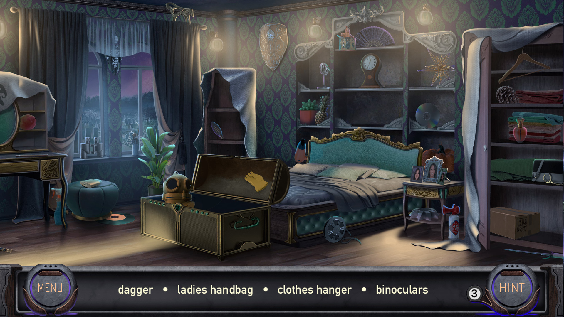 Hidden Objects with Edgar Allan Poe