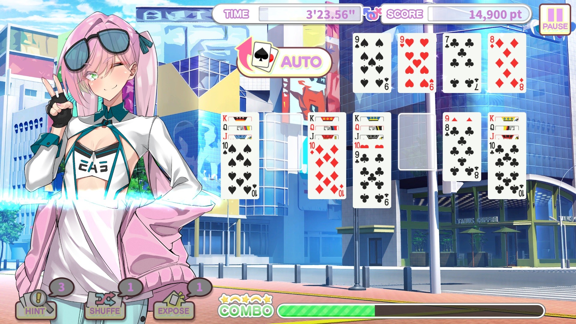 Otoko Cross: Pretty Boys Klondike Solitaire