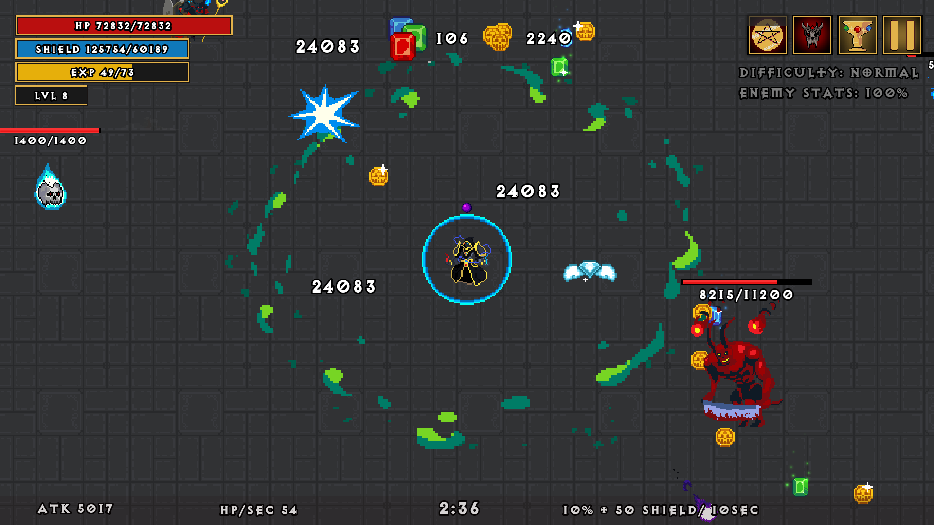 Pixel Mage Survival