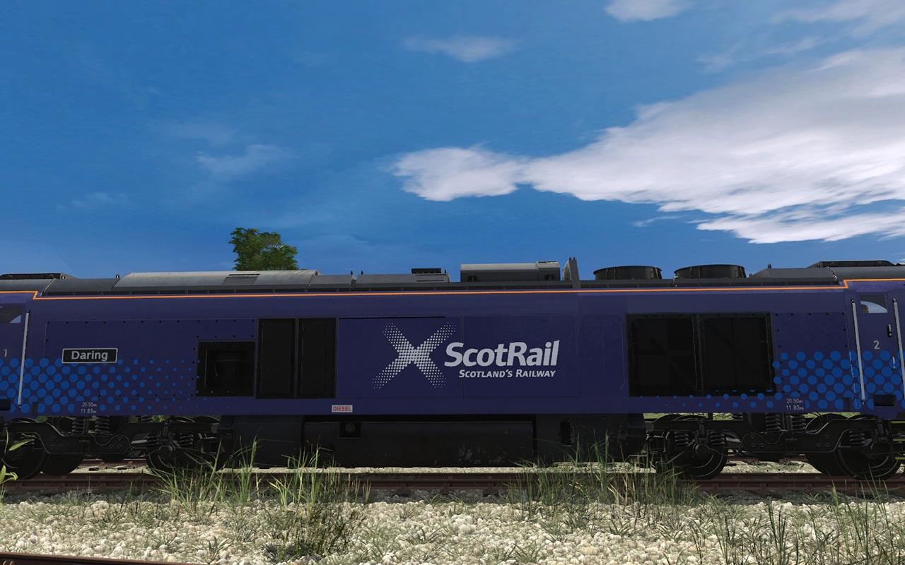Trainz Railroad Simulator 2019: Pro Train – Class 68 ScotRail