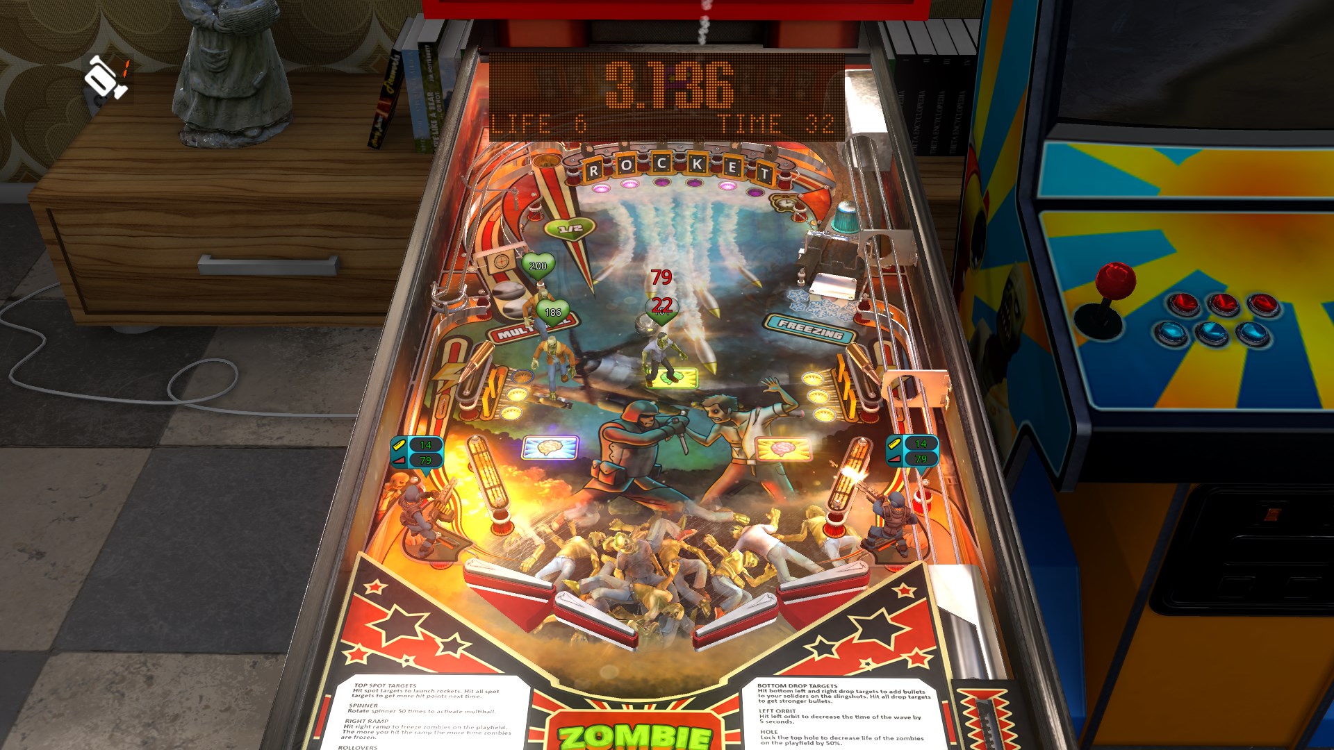 Zaccaria Pinball: Zombie Invasion