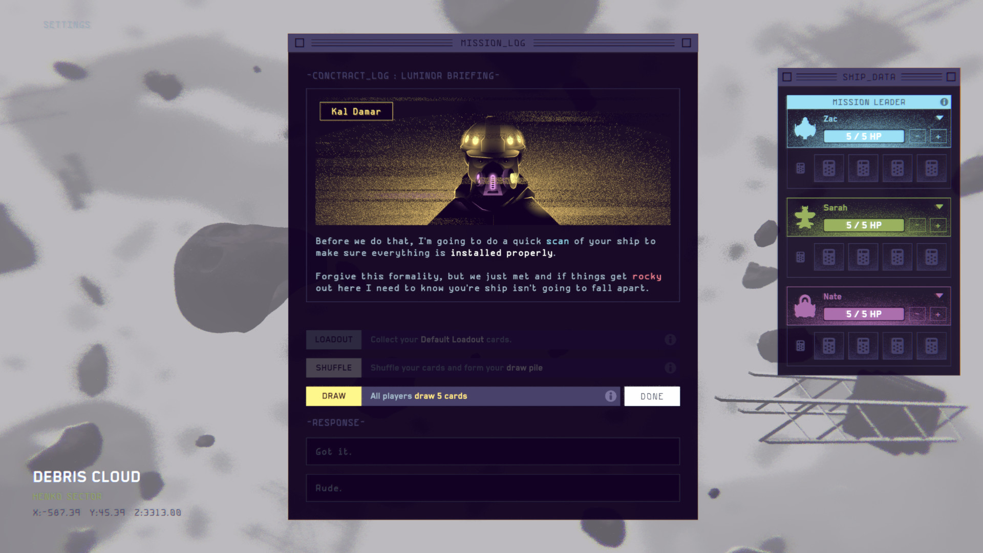 Moonrakers: Luminor