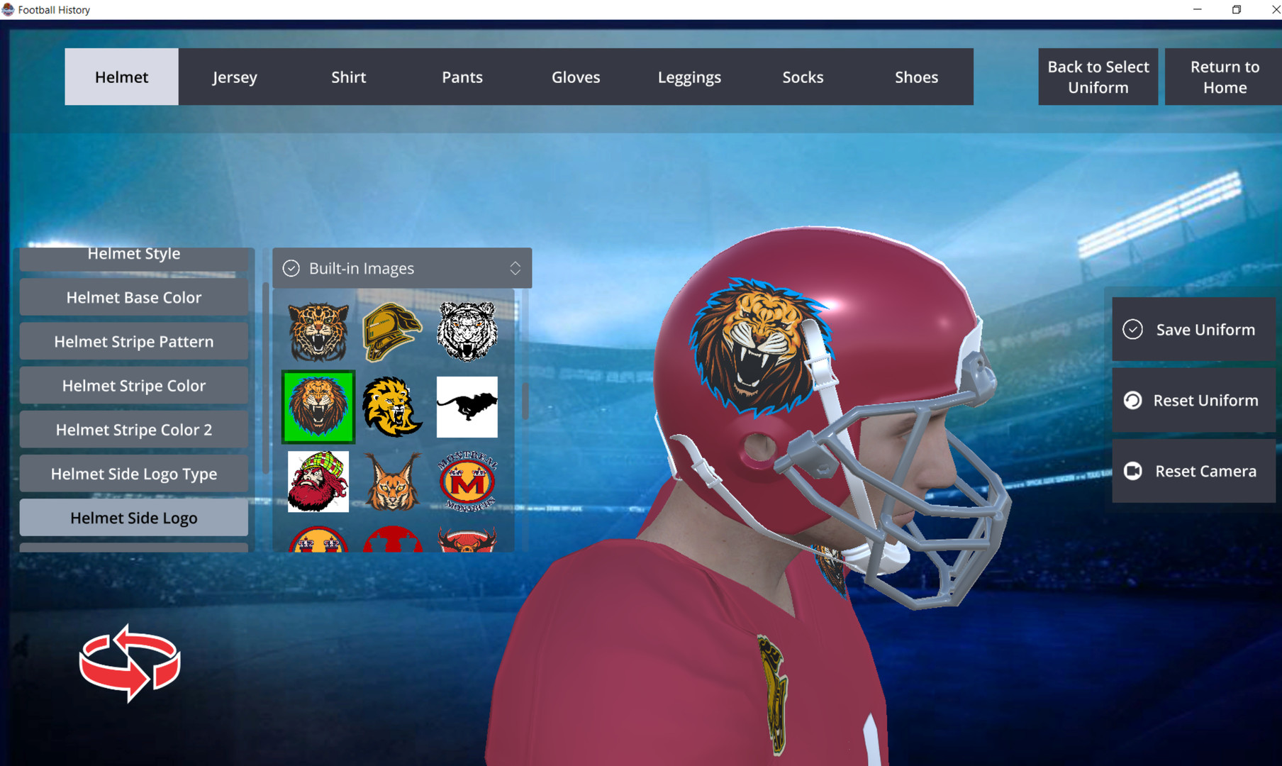 Football History Football Simulator